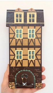 Ключница деревянная