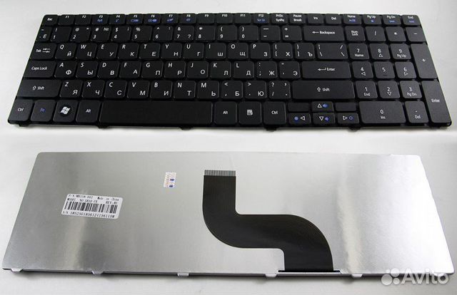Клавиатура Acer Aspire Timeline 5810T 5410T 5820TG