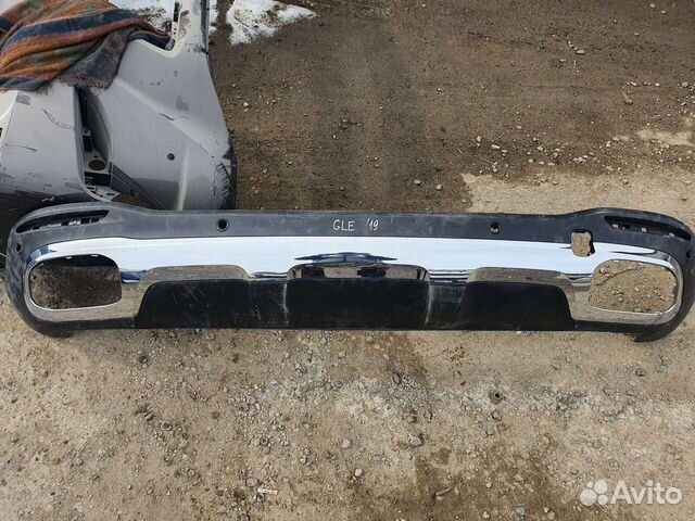 Юбка губа задняя Mercedes GLE V167 2019