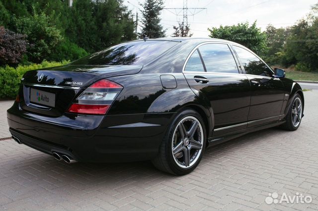 Mercedes-Benz S-класс AMG AT, 2008, 126 000 км