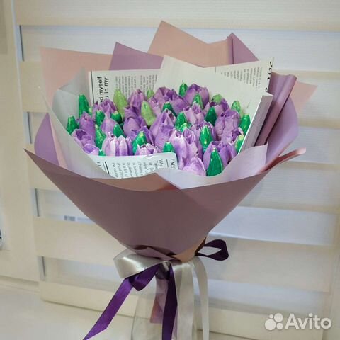 Букет из зефира к 1 сентября