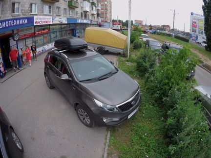 Бокс на крышу KIA sportage III (2010-2015)