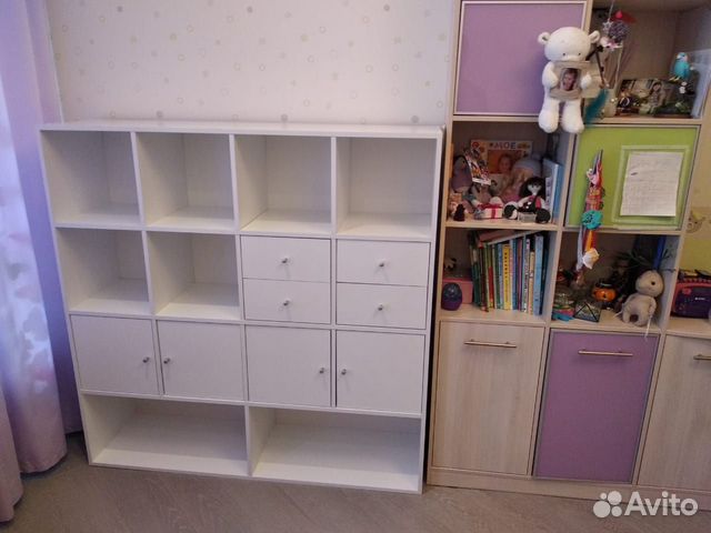 Стеллаж IKEA каллакс 16(4х4) ячеек аналог