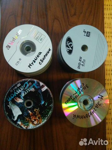 DVD CD диски 650 штук