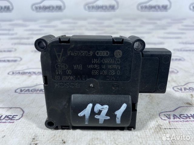 Моторчик заслонки печки Audi A6 C6 3.2 BYU 2007