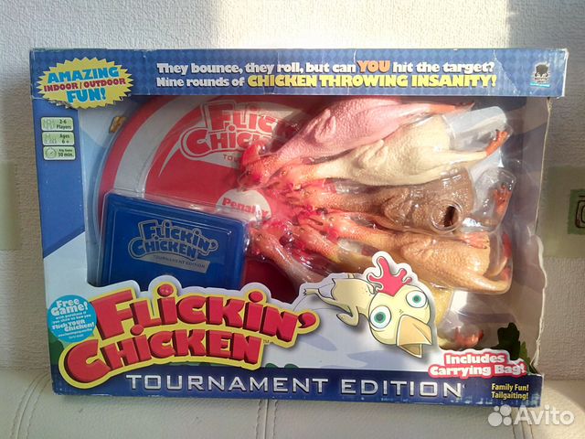 Подвижная игра Flickin' Chicken. Новая в упаковке