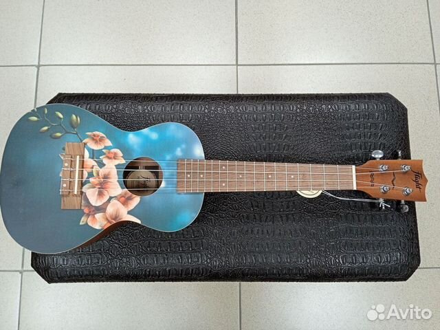 Укулеле концерт Flight AUC-33 Orchid новое