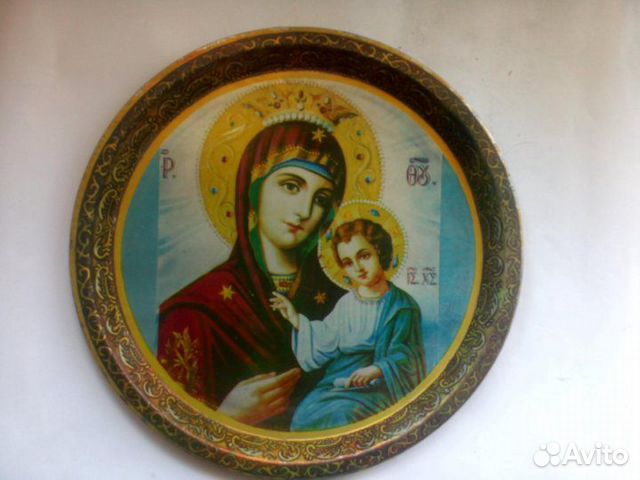 Подносы металл эмаль СССР