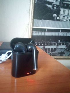 Беспроводные наушники чёрные