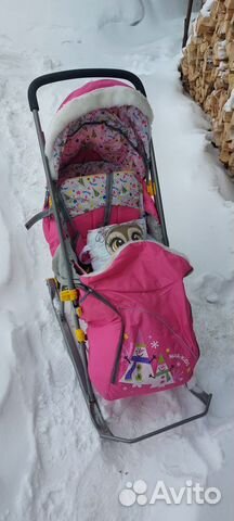Коляска санки