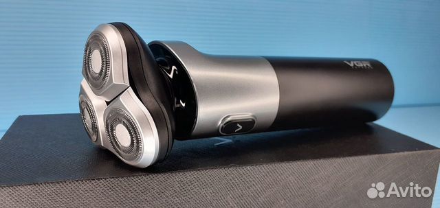 Электробритва Vgr Тройное действие SteelPrecision