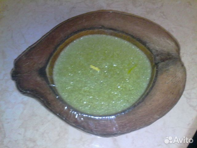 Свеча в кокосе