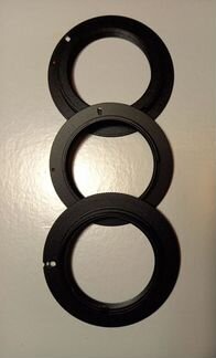 Переходники М42 Nikon F, Canon EOS, Sony Alpha