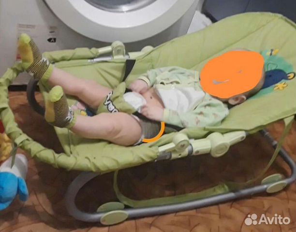 Шезлонг детский babyton