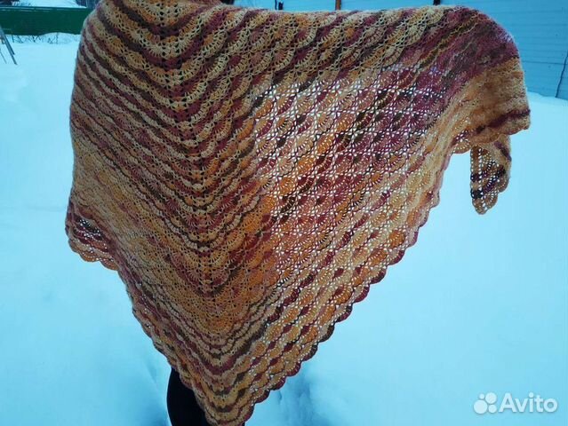 Шаль косынка