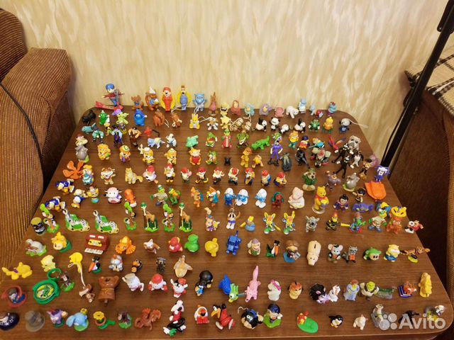 Фигурки из киндеров