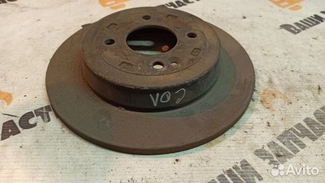 Диск тормозной задний Hyundai Solaris