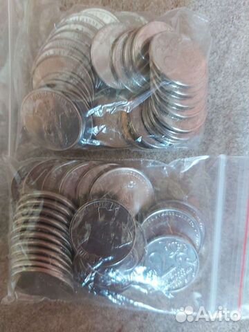 Набор монет 200 лет Бородино, в наборе 28 монет