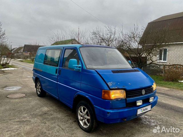 Volkswagen Transporter 2.4 МТ, 1993, 168 000 км