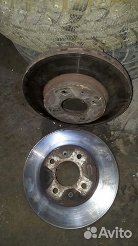 Диски тормозные передние хендай верна+