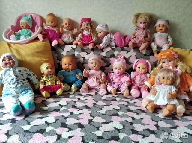 Пупсы интерактивные