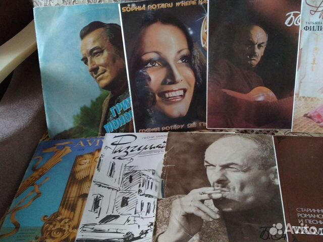 Пластинки времён СССР