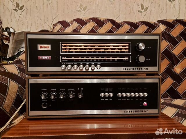 Telefunken V 201A, T 201 супер звук, винтаж 67г