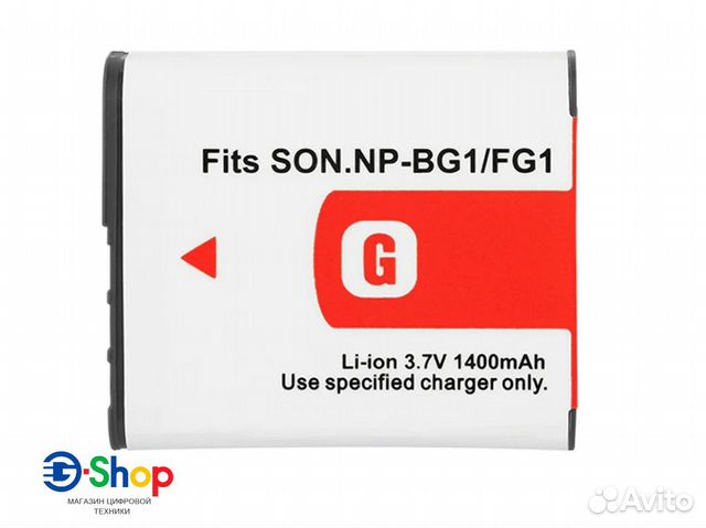 Аккумулятор на Sony NP-BG1 / NP-FG1 1400mAh