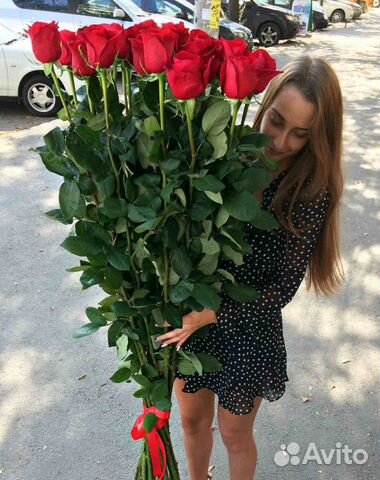 Высокая роза с доставкой