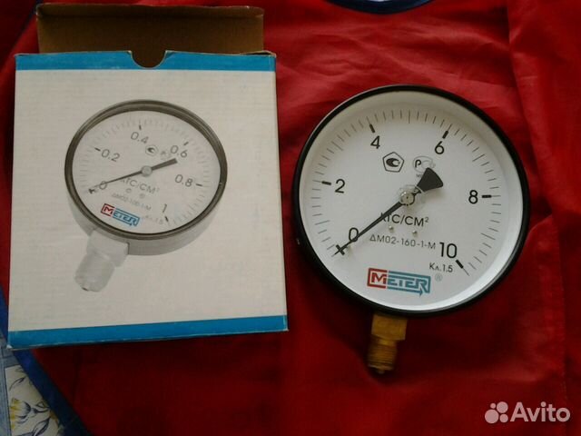 Манометр общетехнический дм02-160-1-М купить в Санкт-Петербурге | Хобби ...