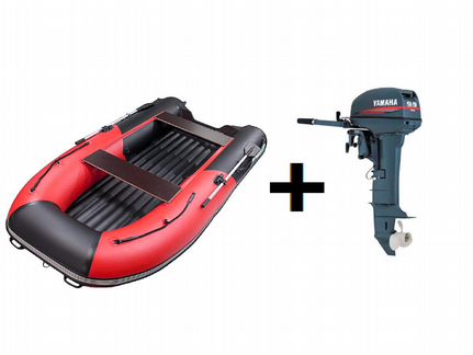 Мотор Parsun 9.9 + Лодка пвх Нднд Gladiator E380S