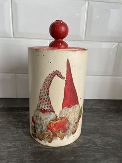 Банка для хранения (дерево) Ручная работа в техник