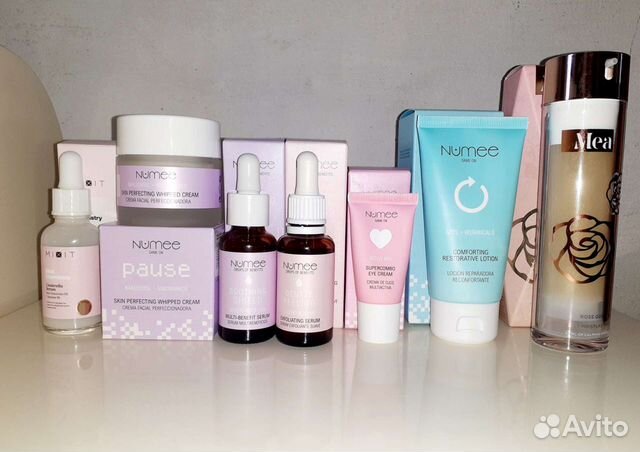 MEA крем-желе с розой и золотом