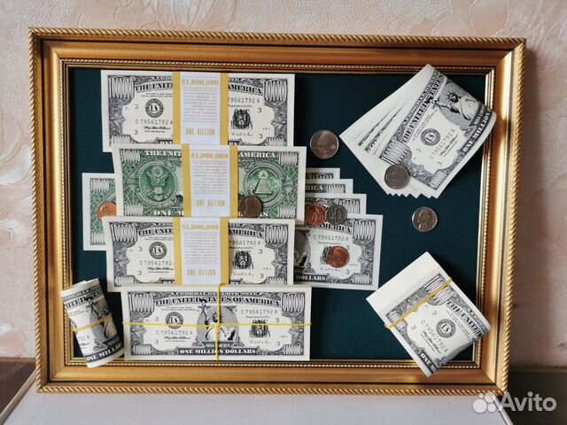 Коллаж Доллар