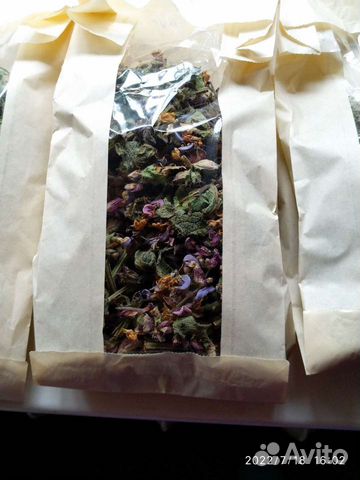 Мята, календула, бархатцы, душица, чабер