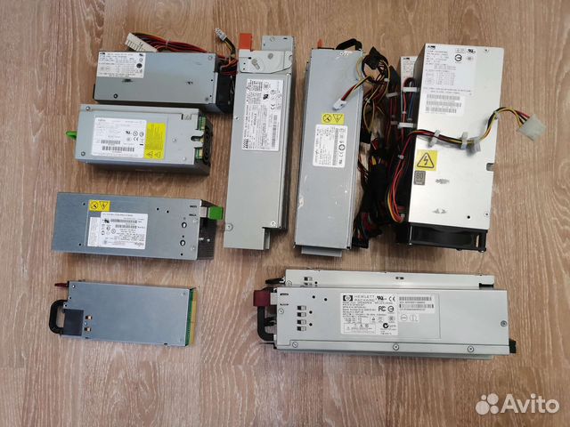 Блоки питания серверов много фото HP IBM Fujitsu