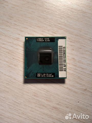 Процессор Intel Core 2 Duo T5750