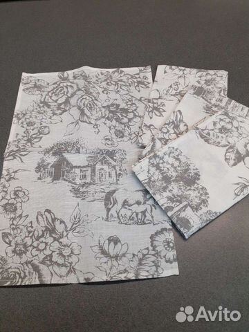 Салфетки полулен 4 штуки