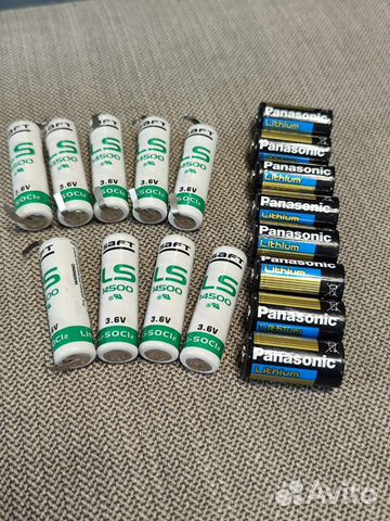 Аккумуляторы Saft AA LS14500 и LR20 LS33600,CR123A