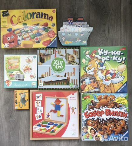 Игры Djeco и Ravensburger