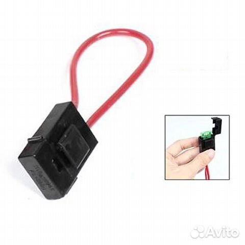 Держатель флажкового предохранителя до 25А