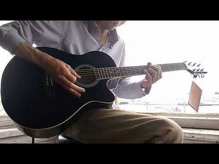 Акустическая гитара martinez W - 91 C / BK/Новая