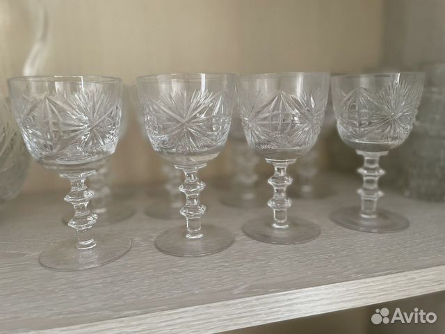 Хрустальные рюмки