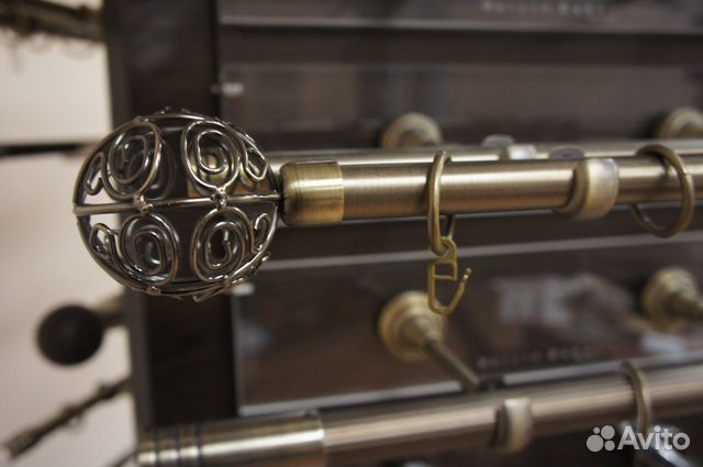 Карниз для штор кованый металлический