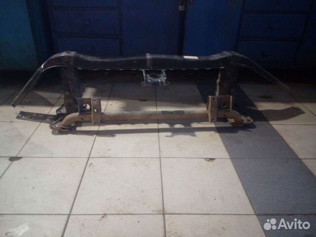 Усилитель переднего бампера w166