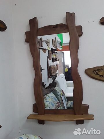 Зеркало, массив морёного дерева-2