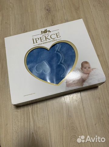 Плюшевый плед для малыша