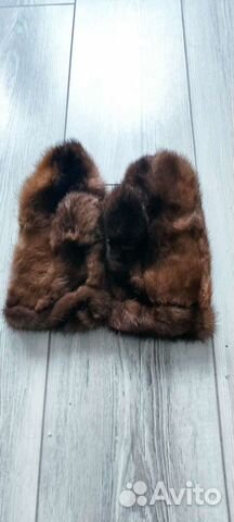 Варежки норковые