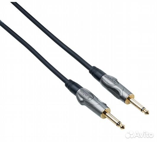 Кабель гитарный Bespeco TT600 6 m (прямой/прямой)