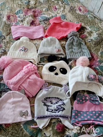 Шапка для девочки пакетом
